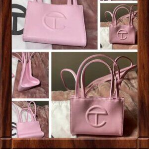 Telfar Pink Small Shopping bag